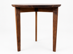Solid Walnut Round Side Table