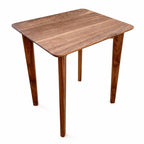 Solid Walnut End Table detail