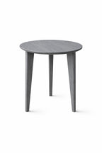 Solid Maple Round Side Table angle
