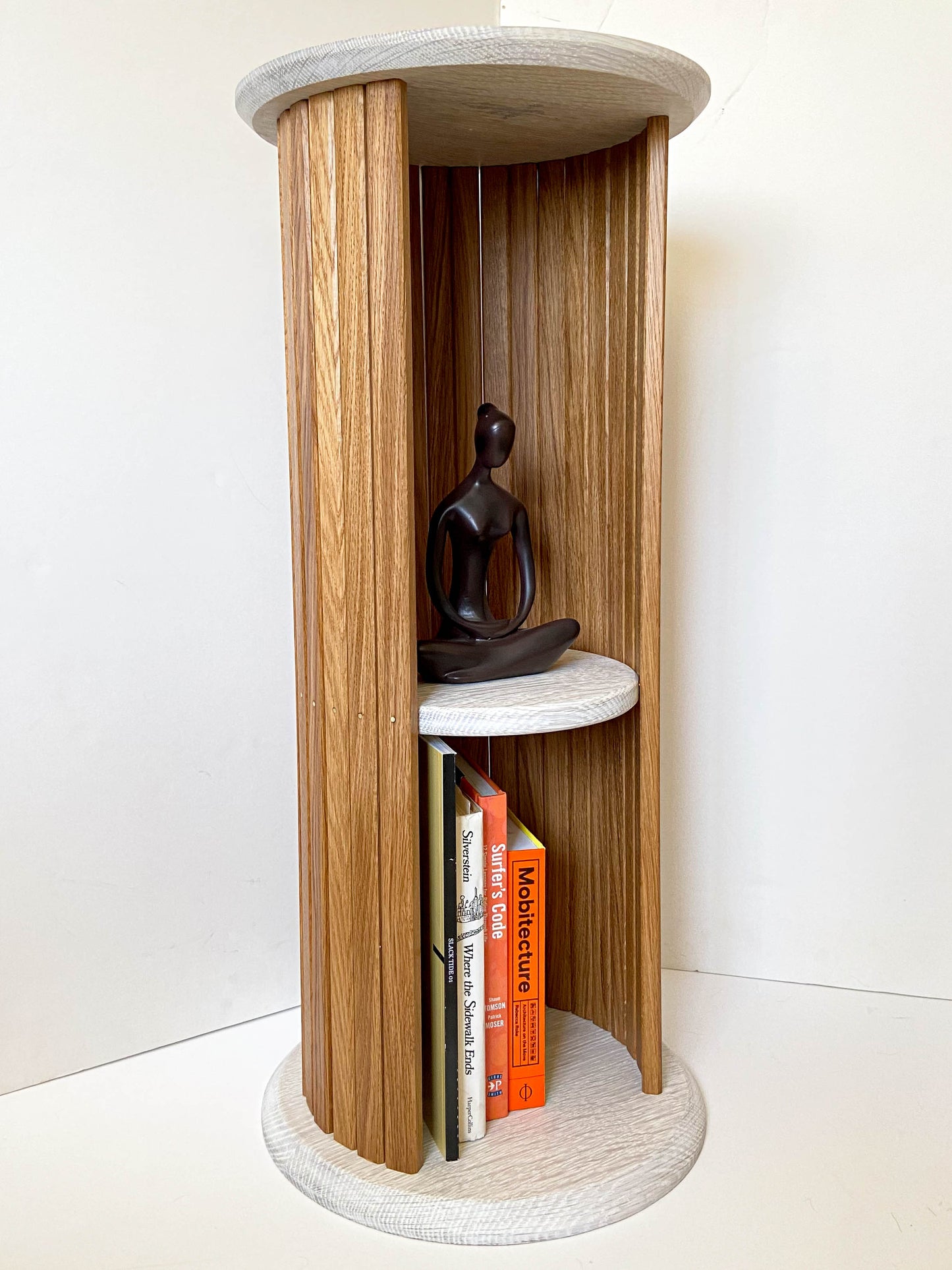 Slatted Side Table