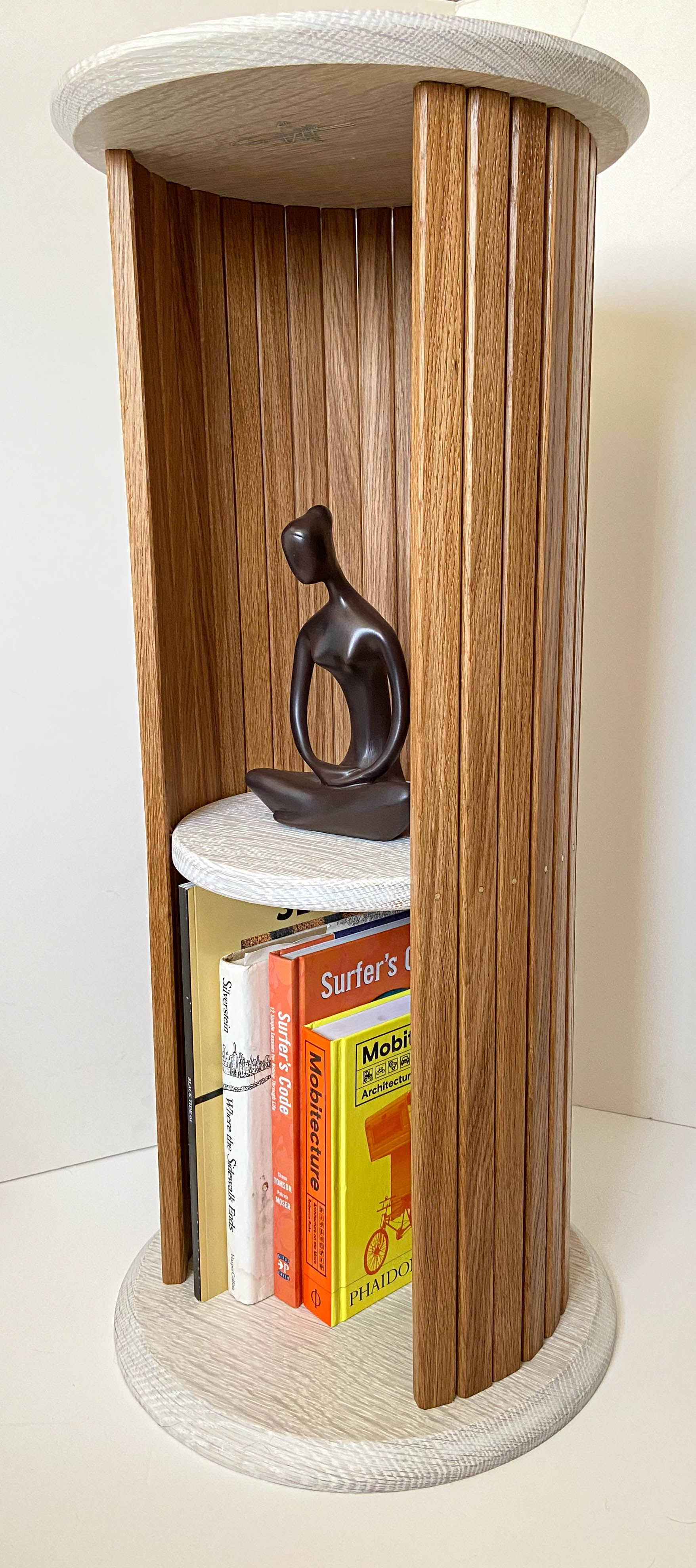 Slatted Side Table