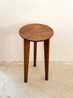White Oak Side Table (Chocolate)