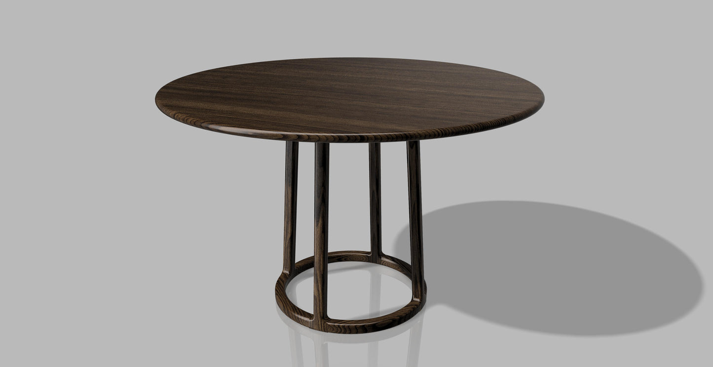 Round Base Dining Table Render